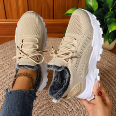 Winter Fleece-Lined Warm Sneakers