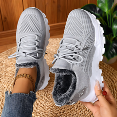 Winter Fleece-Lined Warm Sneakers